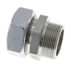 42L & R1-1/2'' Zink plated Steel Straight Cutting Fitting with Male Threads 160 bar ISO 8434-1