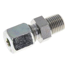 6S & R1/4'' Zink plated Steel Straight Cutting Fitting with Male Threads 630 bar ISO 8434-1