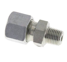 10S & R1/4'' Zink plated Steel Straight Cutting Fitting with Male Threads 630 bar ISO 8434-1