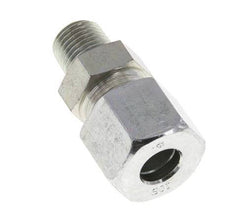 10S & R1/4'' Zink plated Steel Straight Cutting Fitting with Male Threads 630 bar ISO 8434-1