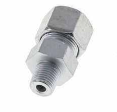 12S & R1/4'' Zink plated Steel Straight Cutting Fitting with Male Threads 630 bar ISO 8434-1