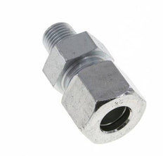 12S & R1/4'' Zink plated Steel Straight Cutting Fitting with Male Threads 630 bar ISO 8434-1