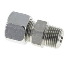 14S & R1/2'' Zink plated Steel Straight Cutting Fitting with Male Threads 630 bar ISO 8434-1