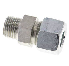 16S & R1/2'' Zink plated Steel Straight Cutting Fitting with Male Threads 400 bar ISO 8434-1