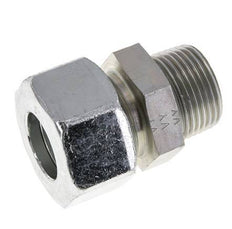 25S & R1'' Zink plated Steel Straight Cutting Fitting with Male Threads 400 bar ISO 8434-1