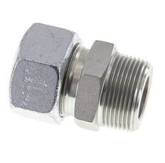 30S & R1-1/4'' Zink plated Steel Straight Cutting Fitting with Male Threads 400 bar ISO 8434-1