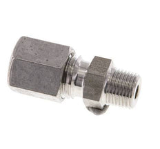 6L & R1/8'' Stainless Steel Straight Cutting Fitting with Male Threads 315 bar ISO 8434-1