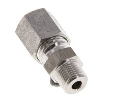 6L & R1/8'' Stainless Steel Straight Cutting Fitting with Male Threads 315 bar ISO 8434-1