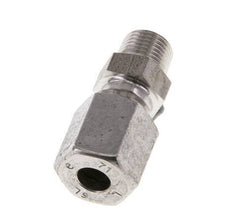 6L & R1/8'' Stainless Steel Straight Cutting Fitting with Male Threads 315 bar ISO 8434-1