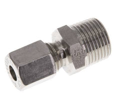 6L & R3/8'' Stainless Steel Straight Cutting Fitting with Male Threads 315 bar ISO 8434-1