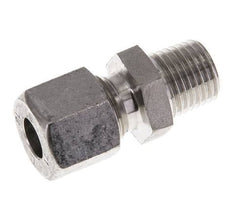 8L & R1/4'' Stainless Steel Straight Cutting Fitting with Male Threads 315 bar ISO 8434-1