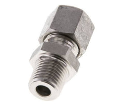 8L & R1/4'' Stainless Steel Straight Cutting Fitting with Male Threads 315 bar ISO 8434-1