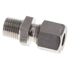 8L & R1/4'' Stainless Steel Straight Cutting Fitting with Male Threads 315 bar ISO 8434-1