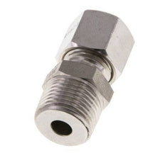 8L & R3/8'' Stainless Steel Straight Cutting Fitting with Male Threads 315 bar ISO 8434-1