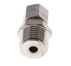 8L & R1/2'' Stainless Steel Straight Cutting Fitting with Male Threads 315 bar ISO 8434-1