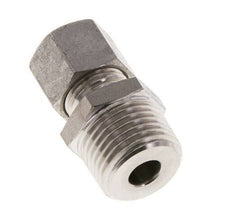 10L & R1/2'' Stainless Steel Straight Cutting Fitting with Male Threads 315 bar ISO 8434-1