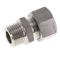 15L & R1/2'' Stainless Steel Straight Cutting Fitting with Male Threads 315 bar ISO 8434-1