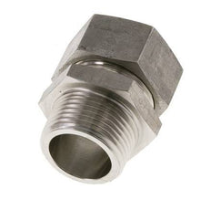 28L & R1'' Stainless Steel Straight Cutting Fitting with Male Threads 160 bar ISO 8434-1