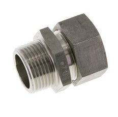 28L & R1'' Stainless Steel Straight Cutting Fitting with Male Threads 160 bar ISO 8434-1