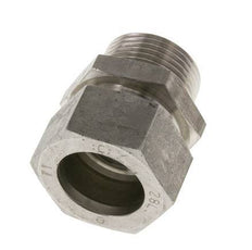 28L & R1'' Stainless Steel Straight Cutting Fitting with Male Threads 160 bar ISO 8434-1