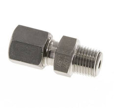 6L & R1/4'' Stainless Steel Straight Cutting Fitting with Male Threads 630 bar ISO 8434-1