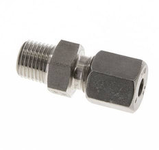 6L & R1/4'' Stainless Steel Straight Cutting Fitting with Male Threads 630 bar ISO 8434-1