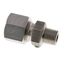 10L & R1/4'' Stainless Steel Straight Cutting Fitting with Male Threads 630 bar ISO 8434-1