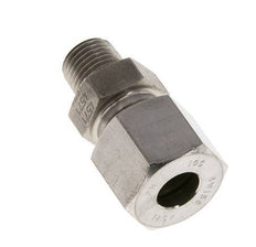 10L & R1/4'' Stainless Steel Straight Cutting Fitting with Male Threads 630 bar ISO 8434-1