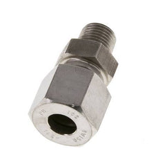 10L & R1/4'' Stainless Steel Straight Cutting Fitting with Male Threads 630 bar ISO 8434-1