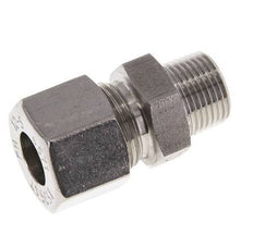 12L & R3/8'' Stainless Steel Straight Cutting Fitting with Male Threads 630 bar ISO 8434-1