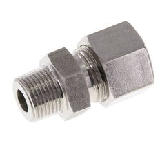 12L & R3/8'' Stainless Steel Straight Cutting Fitting with Male Threads 630 bar ISO 8434-1