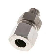 12L & R1/4'' Stainless Steel Straight Cutting Fitting with Male Threads 630 bar ISO 8434-1