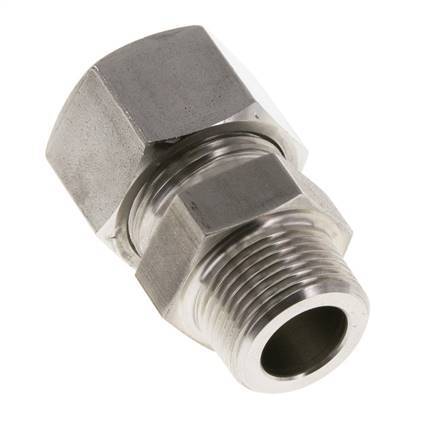 20L & R3/4'' Stainless Steel Straight Cutting Fitting with Male Threads 400 bar ISO 8434-1
