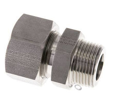 25L & R1'' Stainless Steel Straight Cutting Fitting with Male Threads 400 bar ISO 8434-1