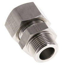 25L & R1'' Stainless Steel Straight Cutting Fitting with Male Threads 400 bar ISO 8434-1