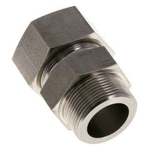 38L & R1-1/2'' Stainless Steel Straight Cutting Fitting with Male Threads 315 bar ISO 8434-1