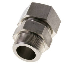 38L & R1-1/2'' Stainless Steel Straight Cutting Fitting with Male Threads 315 bar ISO 8434-1