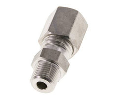 6L & R1/8'' Stainless Steel Straight Compression Fitting with Male Threads 315 bar ISO 8434-1