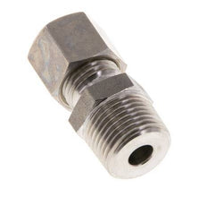 8L & R3/8'' Stainless Steel Straight Compression Fitting with Male Threads 315 bar ISO 8434-1