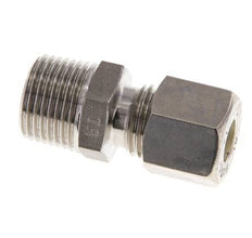 8L & R3/8'' Stainless Steel Straight Compression Fitting with Male Threads 315 bar ISO 8434-1
