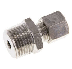 8L & R1/2'' Stainless Steel Straight Compression Fitting with Male Threads 315 bar ISO 8434-1