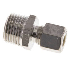 8L & R1/2'' Stainless Steel Straight Compression Fitting with Male Threads 315 bar ISO 8434-1