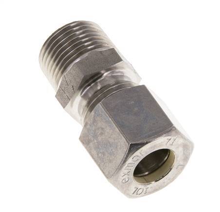 10L & R3/8'' Stainless Steel Straight Compression Fitting with Male ...