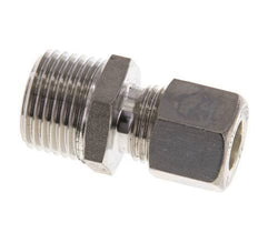 10L & R1/2'' Stainless Steel Straight Compression Fitting with Male Threads 315 bar ISO 8434-1