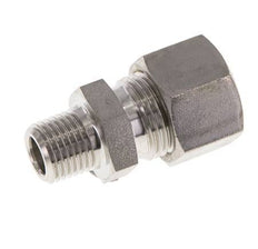 12L & R1/4'' Stainless Steel Straight Compression Fitting with Male Threads 315 bar ISO 8434-1