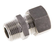 15L & R1/2'' Stainless Steel Straight Compression Fitting with Male Threads 315 bar ISO 8434-1