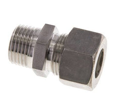 15L & R1/2'' Stainless Steel Straight Compression Fitting with Male Threads 315 bar ISO 8434-1