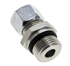 12L & UNF 7/8''-14 Zink plated Steel Straight Cutting Fitting with Male Threads 315 bar ISO 8434-1