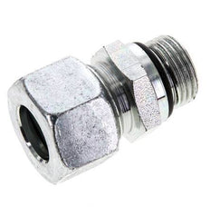 15L & UNF 3/4''-16 Zink plated Steel Straight Cutting Fitting with Male Threads 315 bar ISO 8434-1