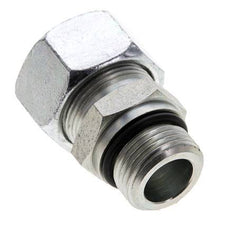 18L & UNF 7/8''-14 Zink plated Steel Straight Cutting Fitting with Male Threads 315 bar ISO 8434-1